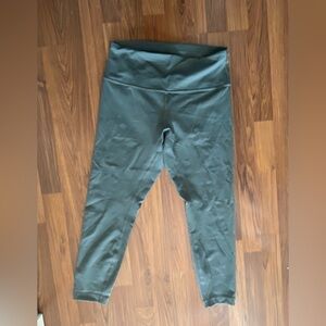 Lululemon Wunder Train Crop 23”‎ Leggings Smoked Spruce size 12